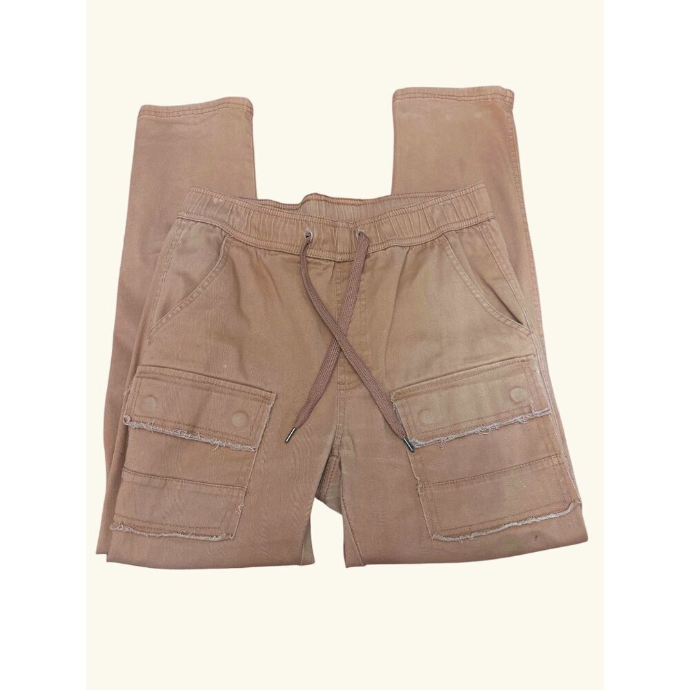 CCC Moto Cargo Jogger Pants Drawstring Waist Khaki Color CSG Champs Footlocker - Picture 6 of 7